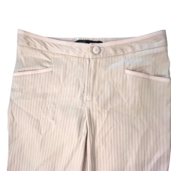 Marc Jacobs Striped Pants Women Size 6 NWT $228 Wide Leg Low Rise Pink Ribbon‎ - Picture 8 of 13